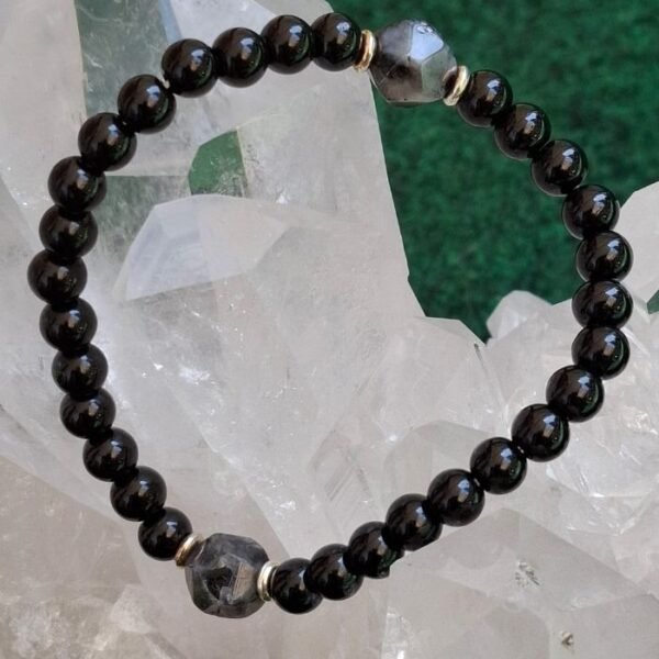 Carivora Turmalin & Labradorit Armband