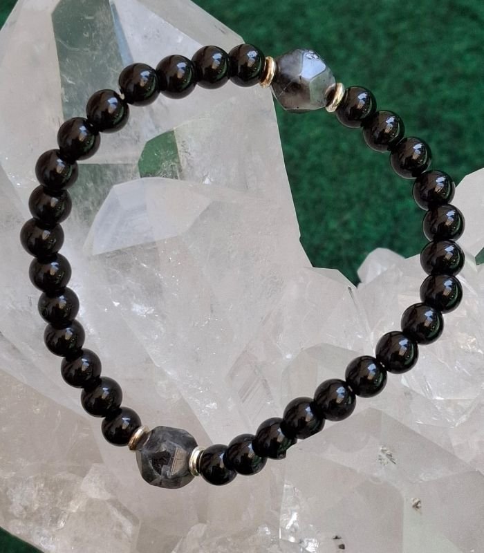 Carivora Turmalin & Labradorit Armband