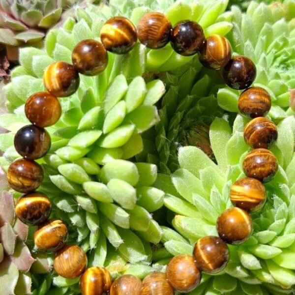 Tigravos Natursteinarmband
